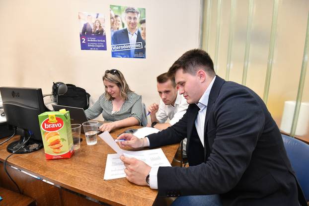 Varaždin: Do?ek izbornih rezultata u stožeru HDZ-a