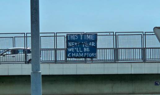 FOTO Euforija pred Rujevicom! Navijači izmijenili dugogodišnji transparent: 'Bit ćemo prvaci'