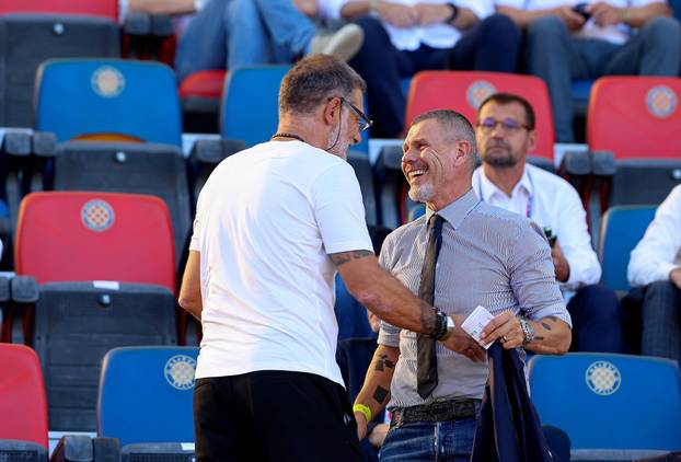Split: Susret Slavena Bilića i Zvonimira Bobana na utakmici Hajduk - Dinamo