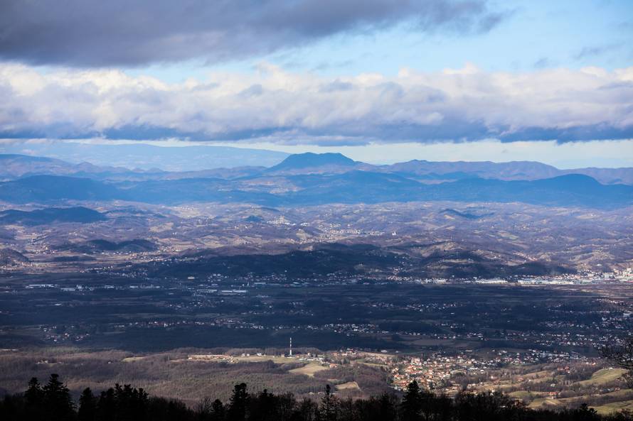 U prvim danima siječnja zagrebačko Sljeme bez hladne zime i pravog snijega
