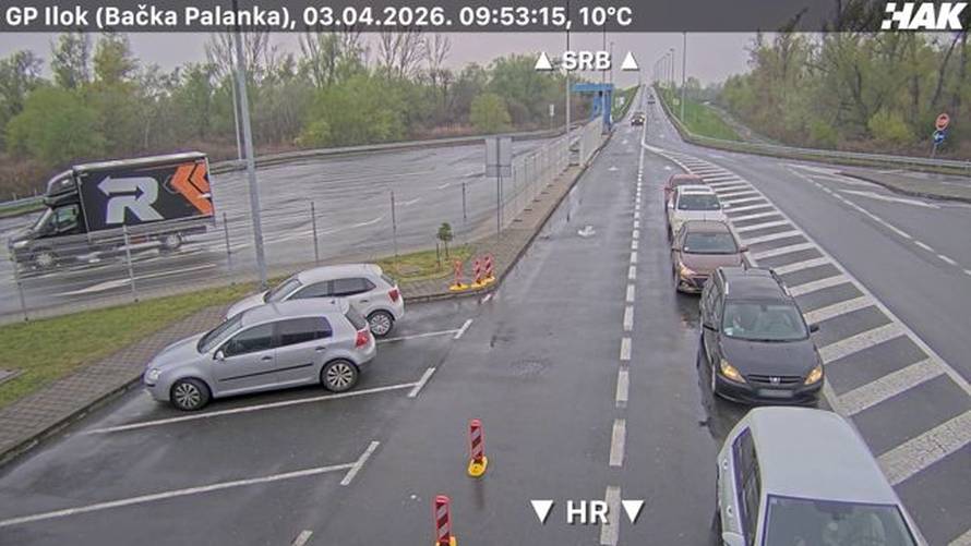 FOTO Na granicama višesatne kolone uoči uskrsnog vikenda