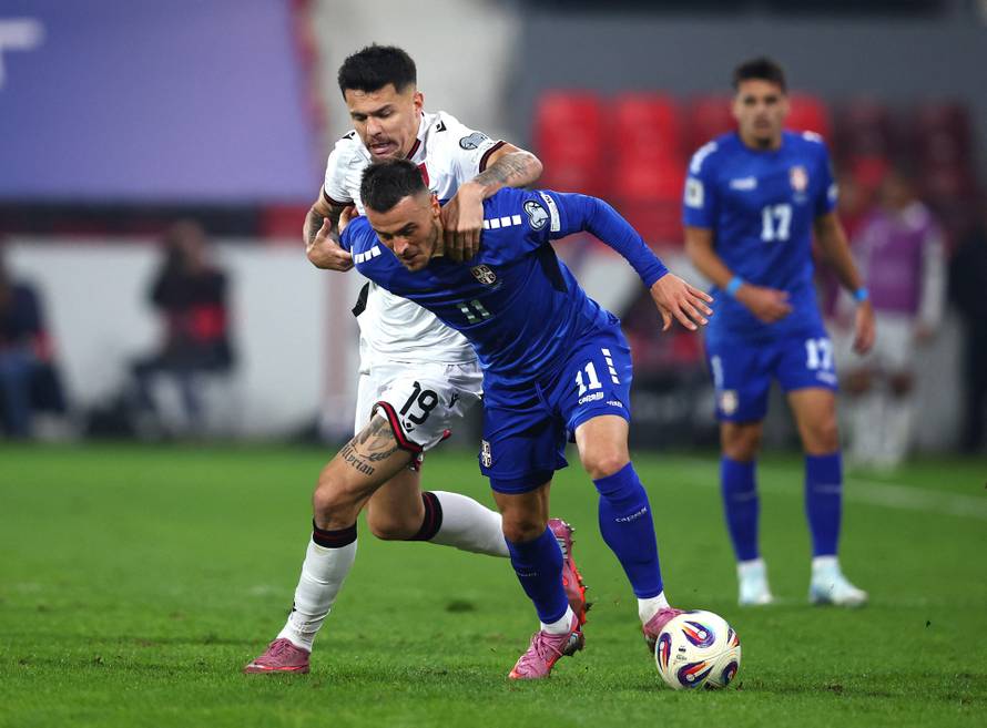 FIFA World Cup - UEFA Qualifiers - Group K - Serbia v Albania