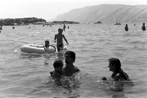 Ljeto na otoku Rabu, srpanj 1990.