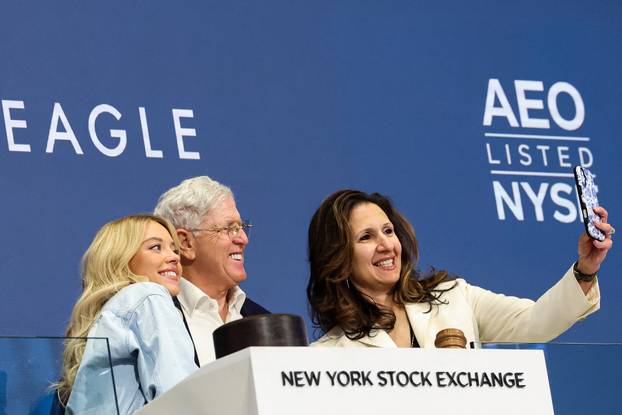 American Eagle Outfitters at the NYSE in New York