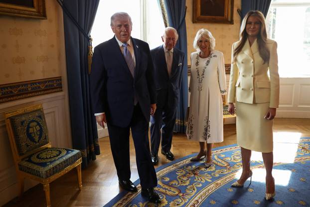 Britain's King Charles and Queen Camilla in the United States for state visit