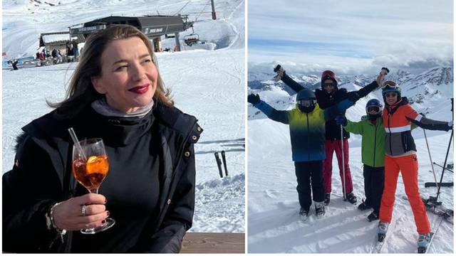 Ecija Ojdanić uživa na skijanju u Francuskoj: 'Put do vrha je pun najtežih izazova, ali isplatilo se'