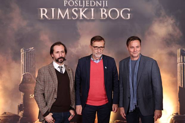 Zagreb: Premijera filma "Posljednji rimski bog" Domagoja Burića