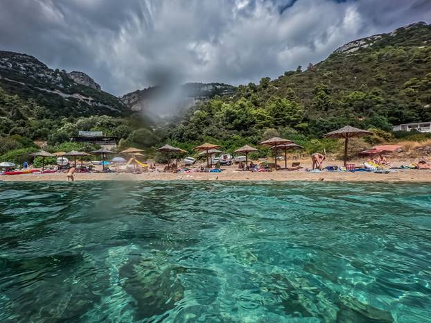 Uvala Pupnatska Luka na otoku Korčuli