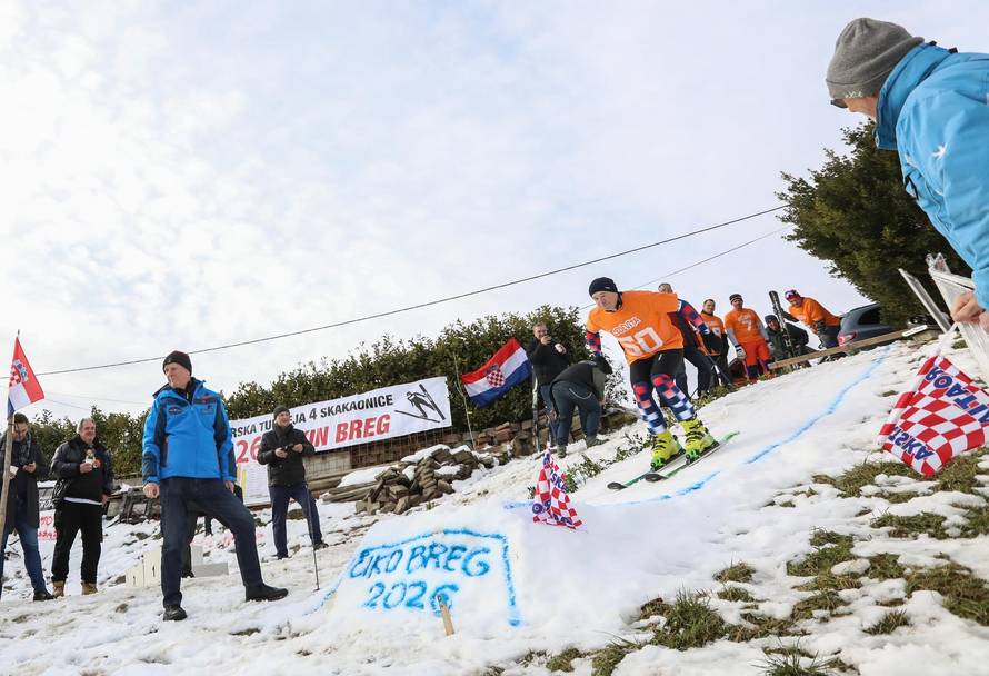 24SATA Zabok: Organizirano je natjecanje u skijaškim skokovima "Turneja 4 brega"