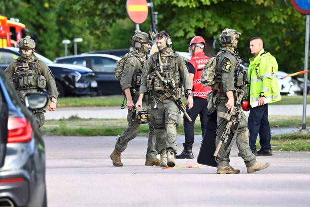 Several people injured in sword attack at Swedish high school in Fagersta