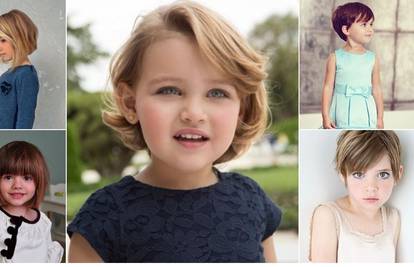13 neodoljivih kraćih frizura za male djevojčice - kratko i slatko