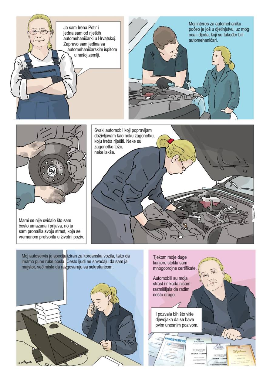 Sjajna ideja: Inovatori Rimac, Mrvoš, Gajšak postali su strip junaci u udžbeniku iz Tehničkog