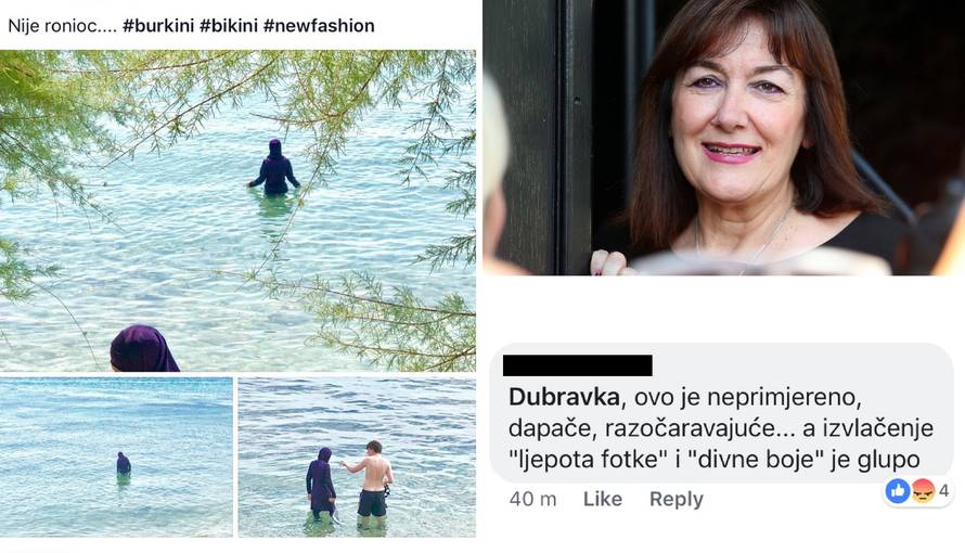 Šuica se ruga ženi u burkiniju pa napada one kojima to smeta