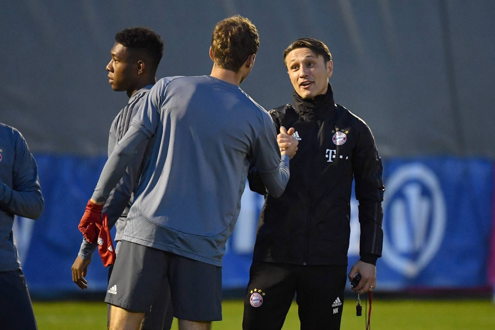 Football Training Bayern Munich.