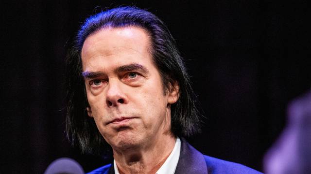 Australian artist Nick Cave attends a news conference to promote his exhibition 'Stranger Than Kindness' in Copenhagen