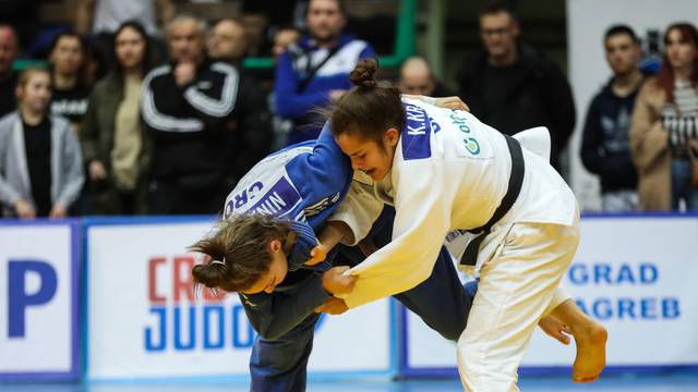 Zagreb: Finalna borba do 63 kg, Katarina Krišto - Nina Simić