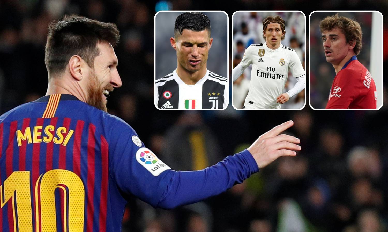 Messi zaradi dvostruko više od Ronalda, Luka daleko od vrha