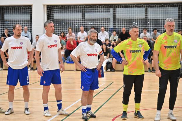 Makarska: Donatorska utakmica veterana Hajduk - Dinamo za Mladena Bartolovića