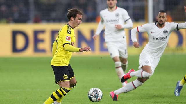 firo: 14.02.2020 Football, 2019/2020 1.Bundesliga: BVB Borussia Dortmund - Eintracht Frankfurt
