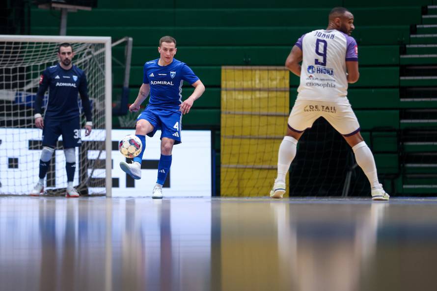 Zagreb: Susret polufinala Hrvatskog malonogometnog kupa između Futsal Dinama i MNK Novo Vrijeme