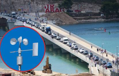 S mosta na Čiovu ukrali meteo uređaj vrijedan 18.000 kuna