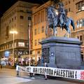Novi prosvjed podrške Palestini u Zagrebu: Vlada nas je stavila  u položaj sudionika u genocidu