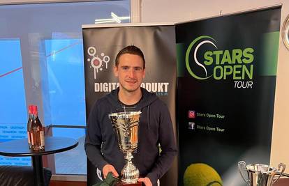 Dumboviću dva pehara na Stars Open Tour turniru u Osijeku