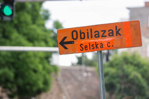 Zagreb: Zatvorena Selska cesta na dijelu od Prilaza baruna Filipovića do Zagorske