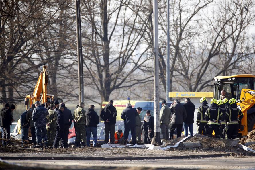 Zagreb: Nastavak očevida nakon pada letjelice na Jarunu