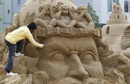 Festival skulptura u pijesku - berlinski Sandsation