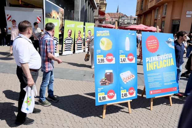 Zagreb: SDP i Možemo još jednom o "Plenkovićevoj inflaciji", HDZ došao na presicu