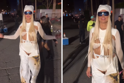 Heidi na Coachelli pokazala spaljene hla&ccaron;e i donje rublje...