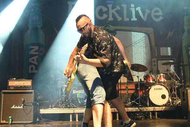 Koprivnica: Nastup benda Seljačka buna na 15. RockLive Festivalu