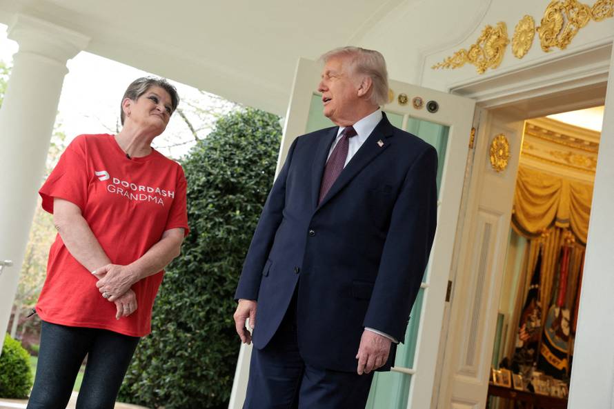U.S. President Donald Trump in the Oval Office at the White House