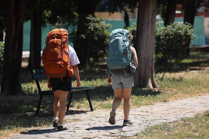 Split: 34 stupnja Celzijevih mnoge su Splićane natjerali na plaže