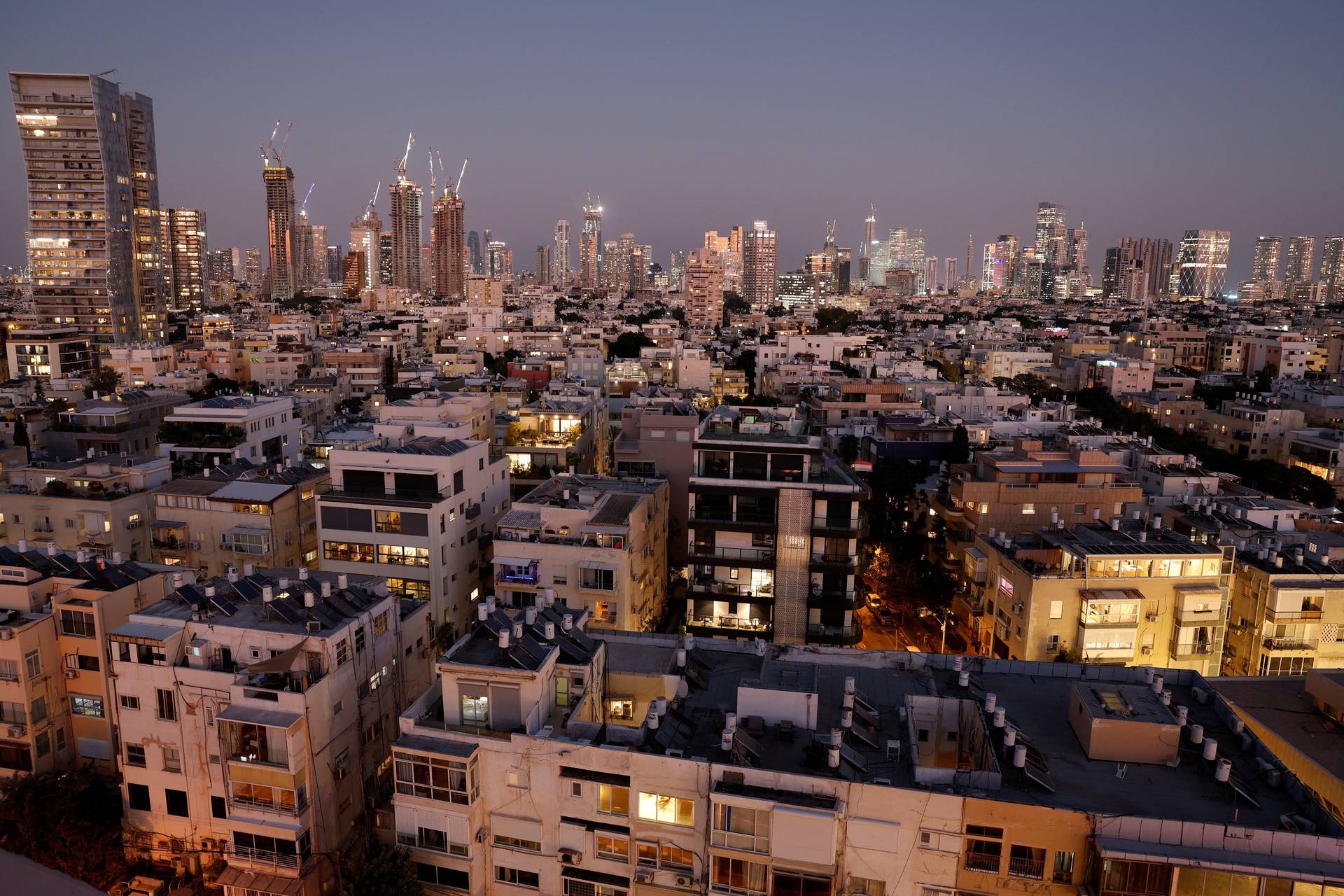 A view of Tel Aviv