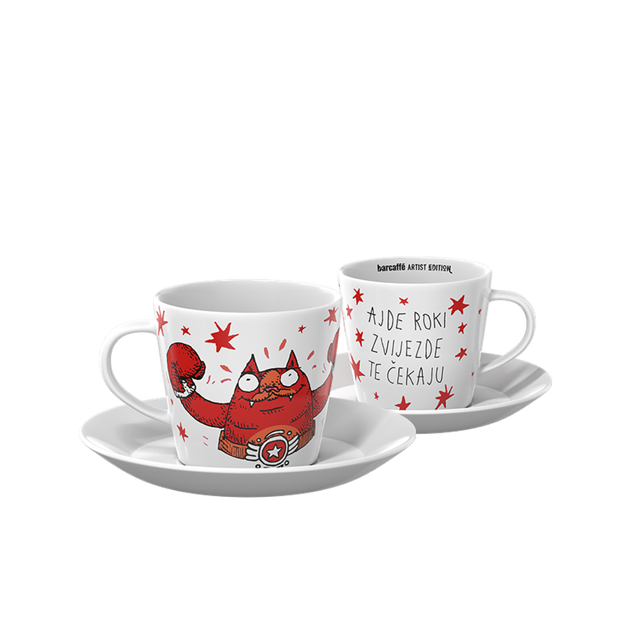 Sandro i Lunar predstavljaju tri nove umjetničke šalice za Barcaffè