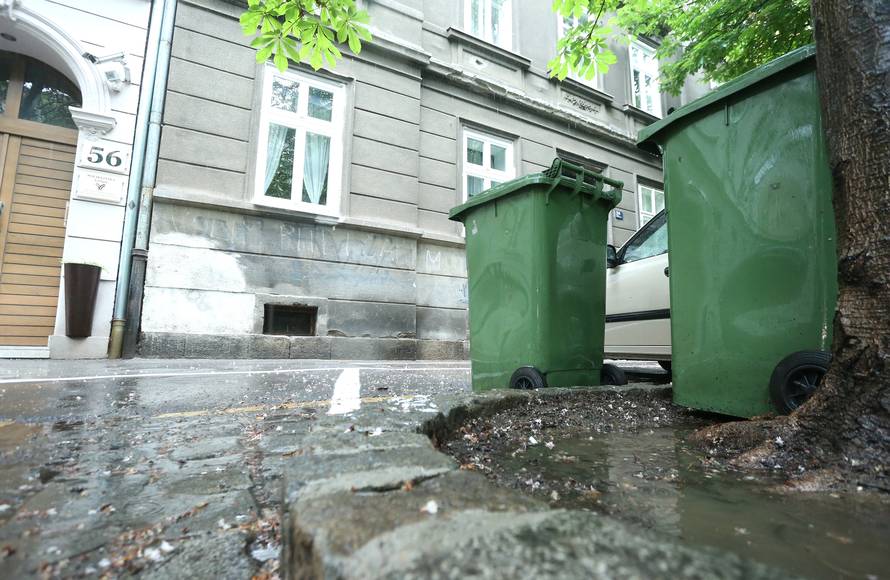 Horor u Zagrebu: Kraj kante za smeće ostavili bebu pa pobjegli