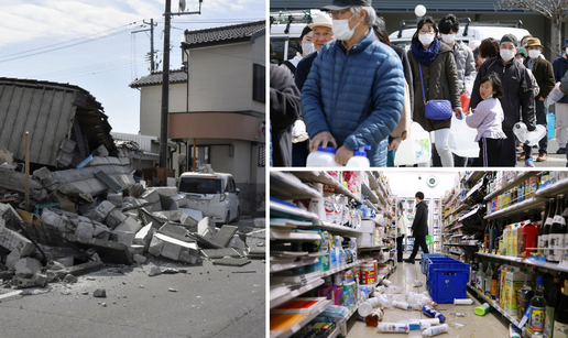 Pogledajte kako trese potres magnitude 7,4: Četvero mrtvih