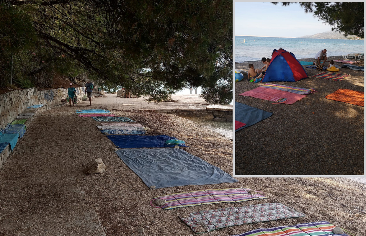 Vječita borba na plažama s 'ručnik rezervacijom':  'Već u osam ujutro nema više mjesta'