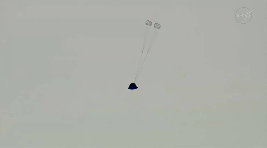 Artemis II crew returns to Earth