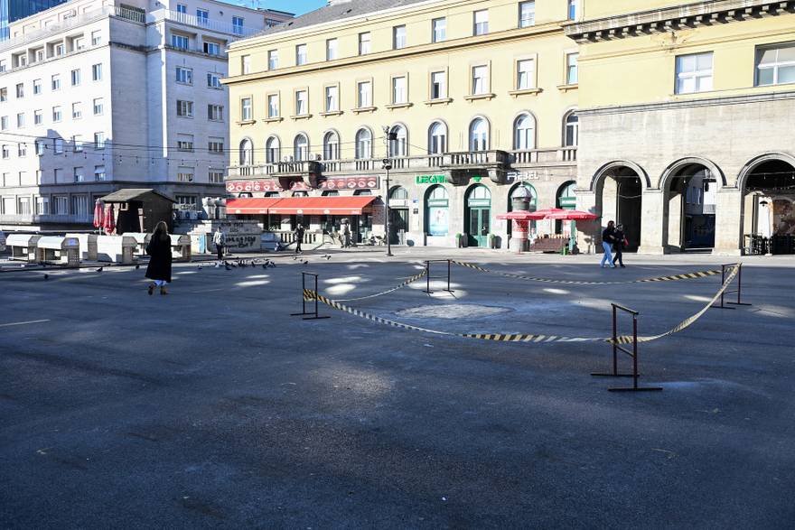 Zagreb: Počeli radovi na tržnici Dolac