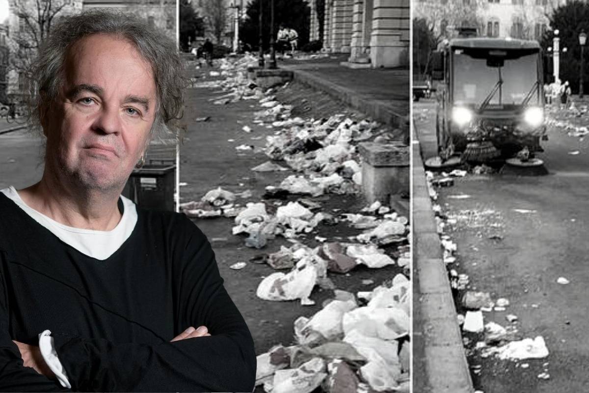 Miljenko Jergović: Zašto nam toliko smeta smeće koje se preko noći skupi oko HNK?