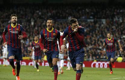 Hat-trick Messija za pobjedu Barce na Santiago Bernabeuu