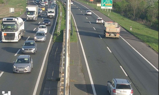 Ogromne kolone na zagrebačkoj obilaznici, zbog jakog vjetra u prekidu neke trajektne linije