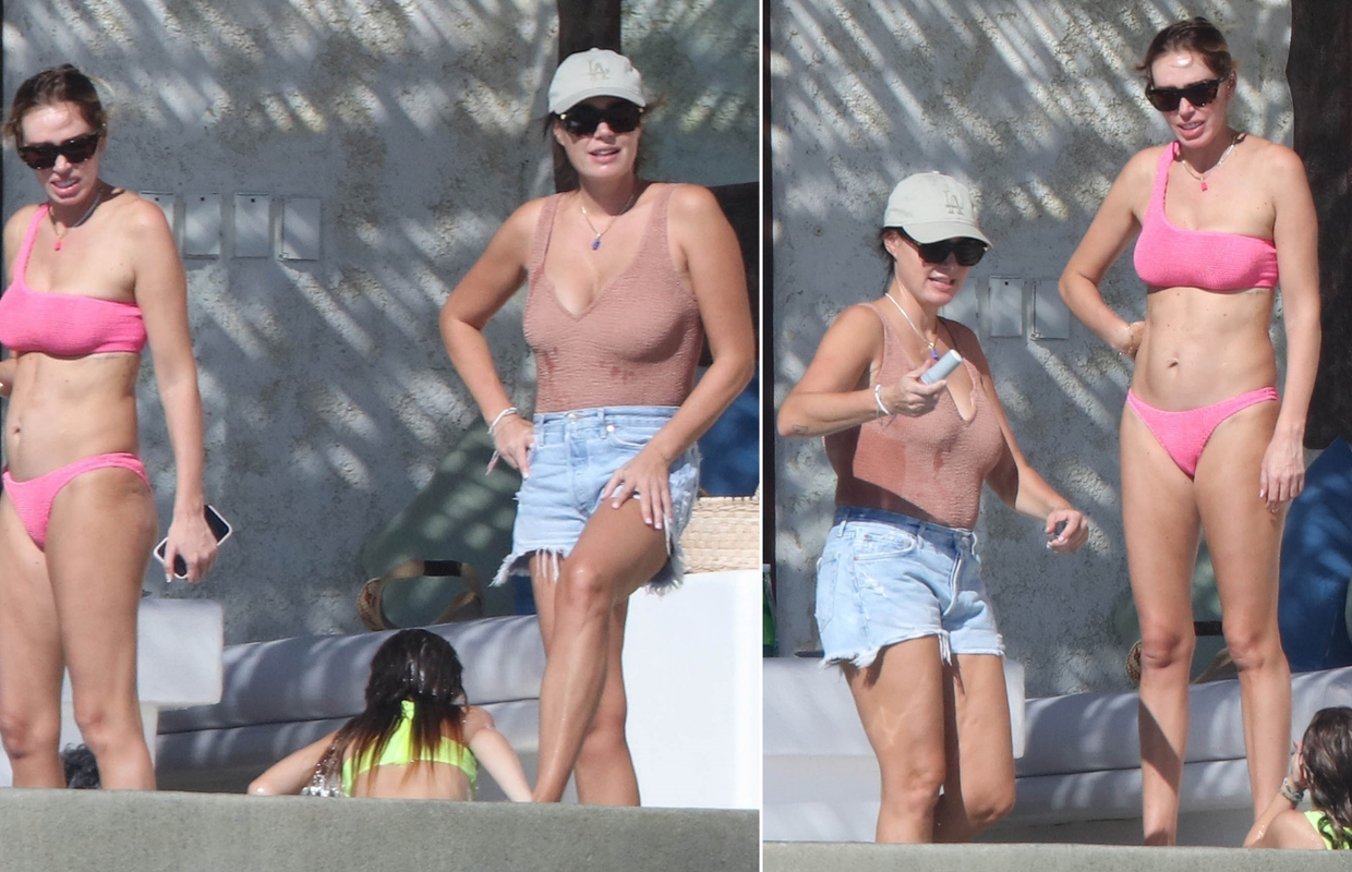 Razgolićene sestre Ecclestone uživale na odmoru, nisu im smetali ni blicevi paparazza