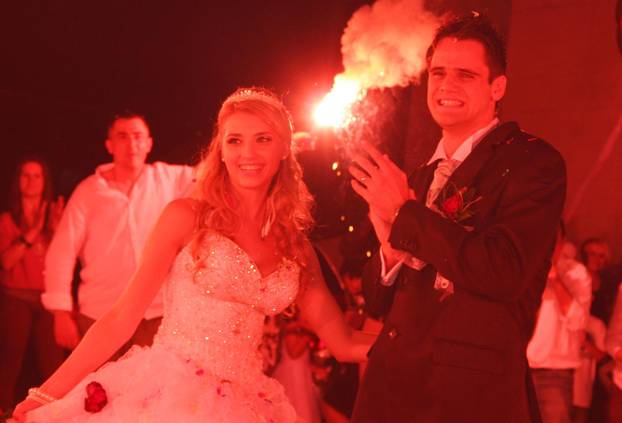 ARHIVA - 2012. Solin: Oženio se nogometaš Franko Andrijaševi?