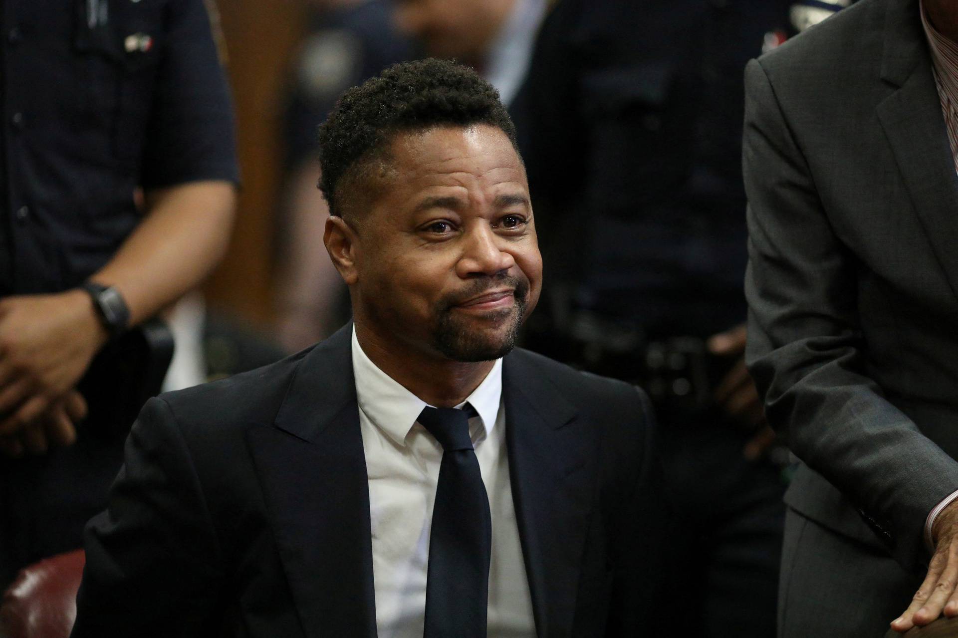 FILE PHOTO: Actor Cuba Gooding Jr. appears for his arraignment in New York State Supreme Court in the Manhattan borough of New York