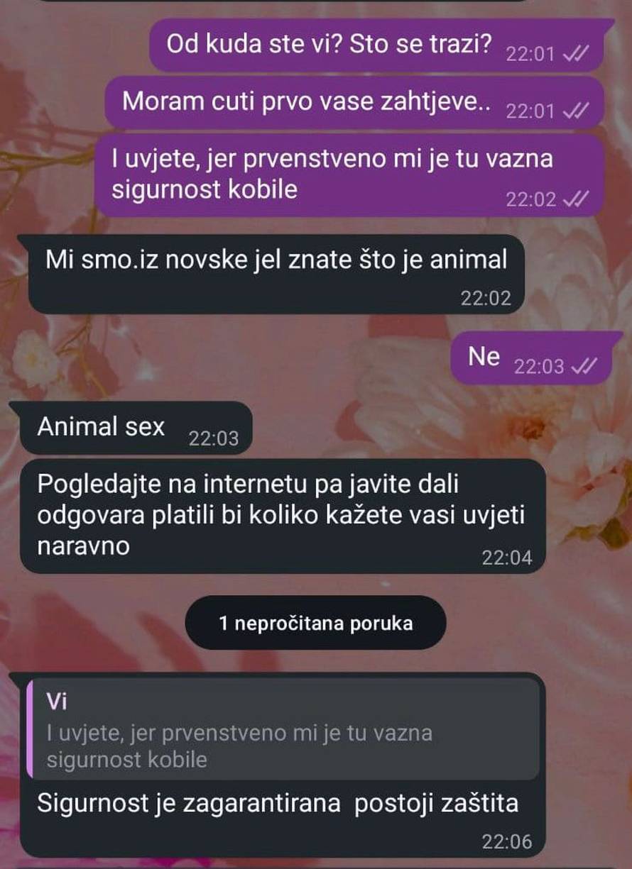 UŽAS U HRVATSKOJ! Htjela je prodati kobilu, pa dobila ponudu: 'Znate što je animal?'