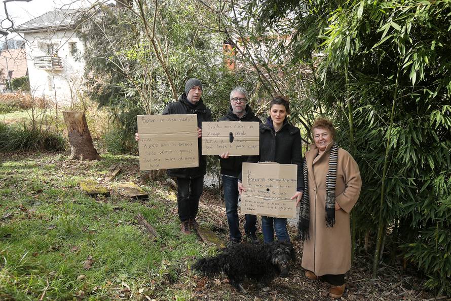 Ne dam Hrvatskim vodama da unište moj vrt, stablo i potok...